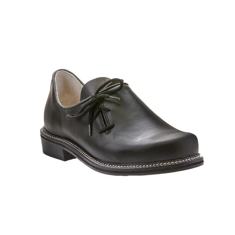 Haferlschuh Glattleder Schwarz